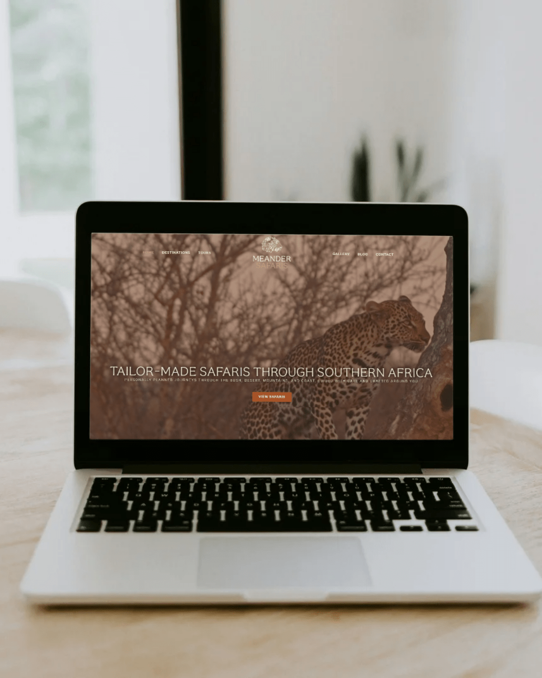 Meander Safaris Website